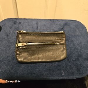 Leather Coin Pouch And Key Holder